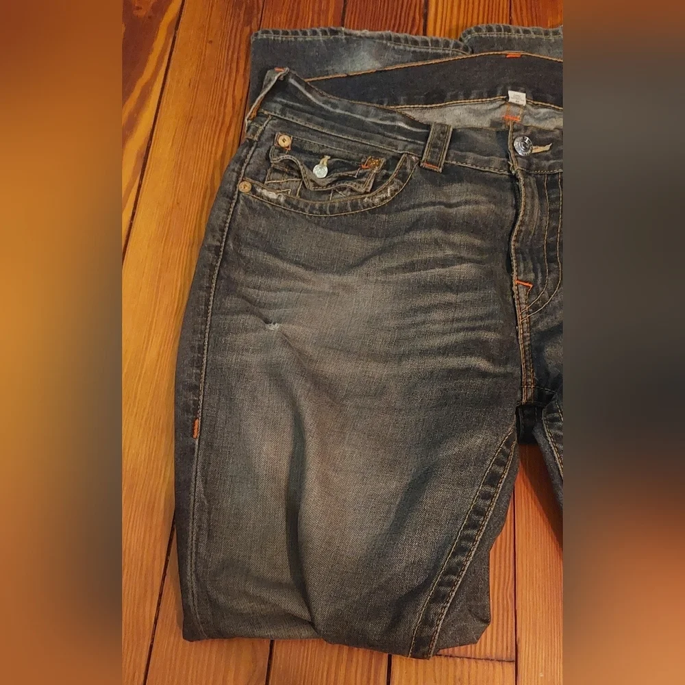 True Religion black straight